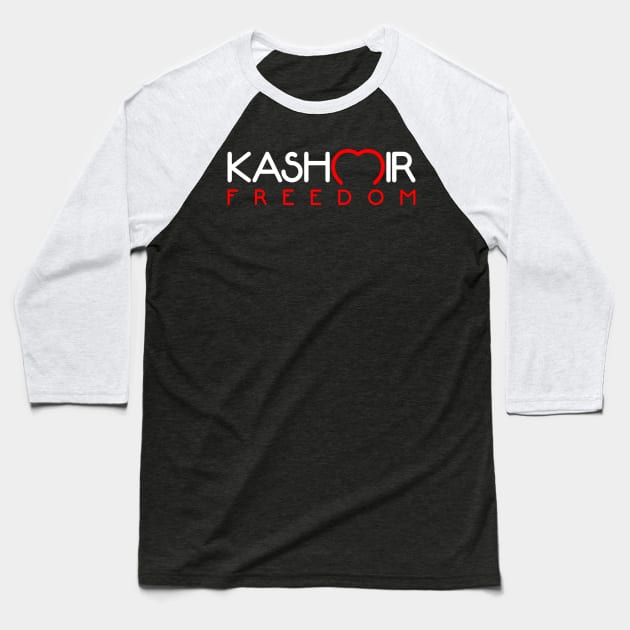 Kashmir Freedom For India - Pakistan Stands With Kashmir Baseball T-Shirt by mangobanana